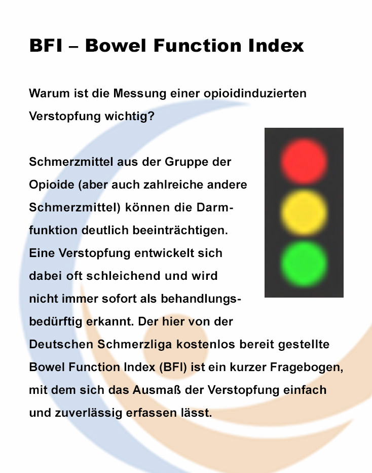 Bowel Function Index (BFI)